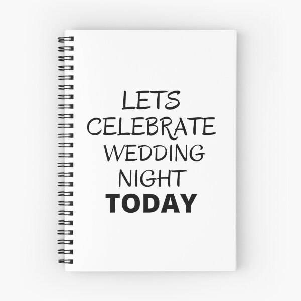 Item preview, Lets celebrate Wedding Night Today designed and sold by PrintVerse.