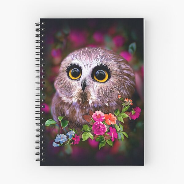 Item preview, owl designed and sold by nfromneverland.