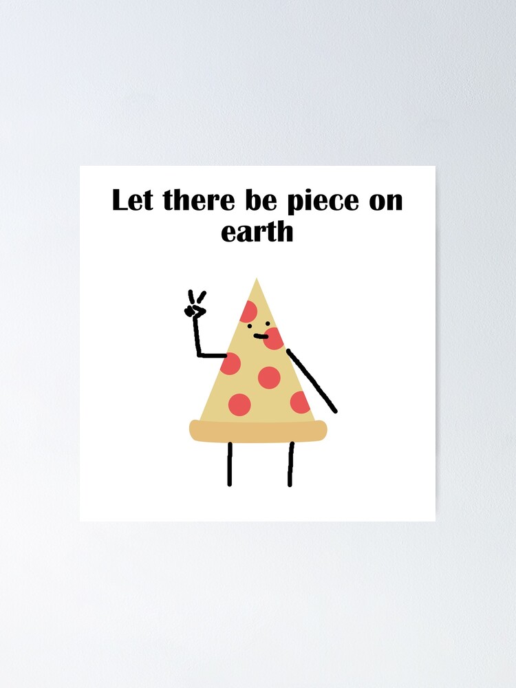 Thumbnail 1 of 3, Poster, Pizza piece designed and sold by AzaliaCreates.