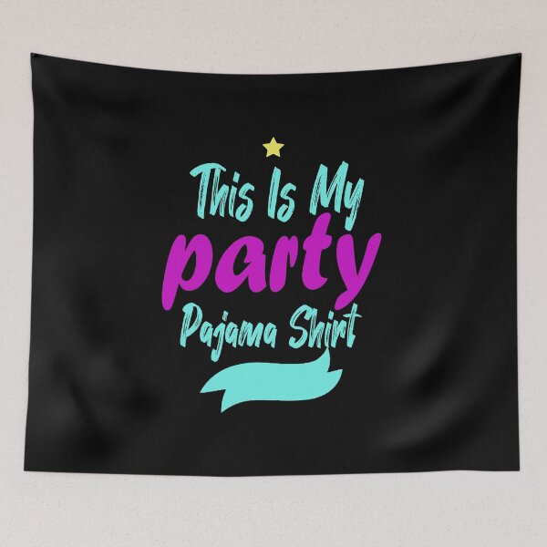 Artikelvorschau,  Fuuny Urlaub Dies ist meine Party Pyjama Shirt, Geschenkidee für Geburtstag, Weihnachten, Urlaub entworfen und verkauft von Mac Store.