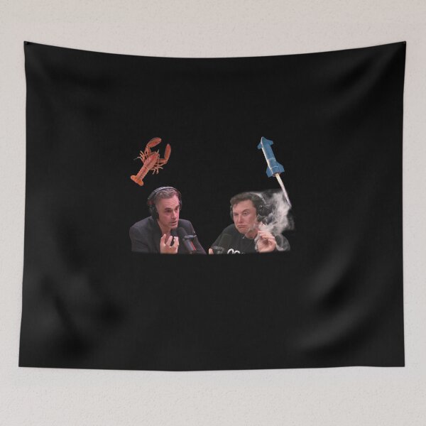 Item preview, Elon Musk vs. Jordan Peterson designed and sold by FunGuru.