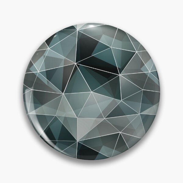 Item preview, Black, grey, white polygonal pattern. designed and sold by marinaklykva.