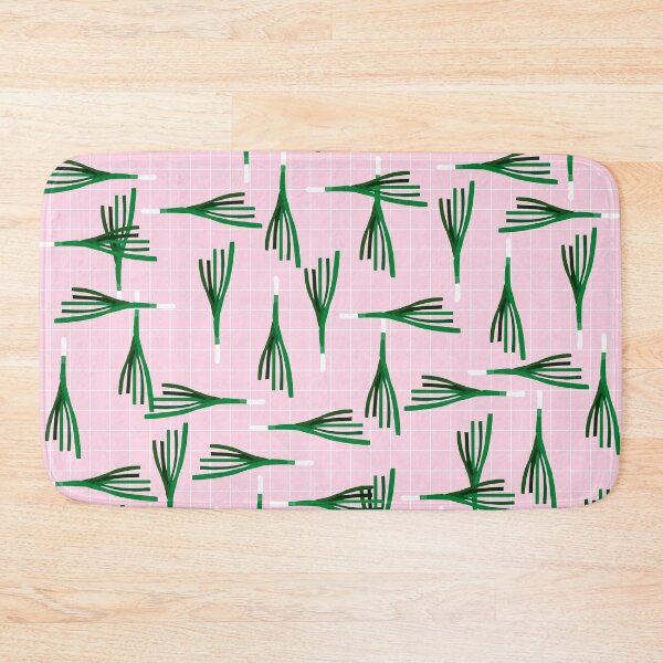 Item preview, Leek Pattern on Pink Background designed and sold by kapotka.