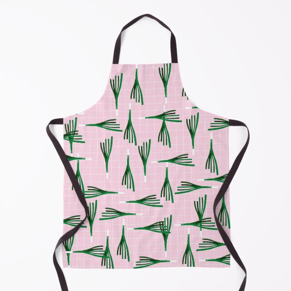 Item preview, Leek Pattern on Pink Background designed and sold by kapotka.