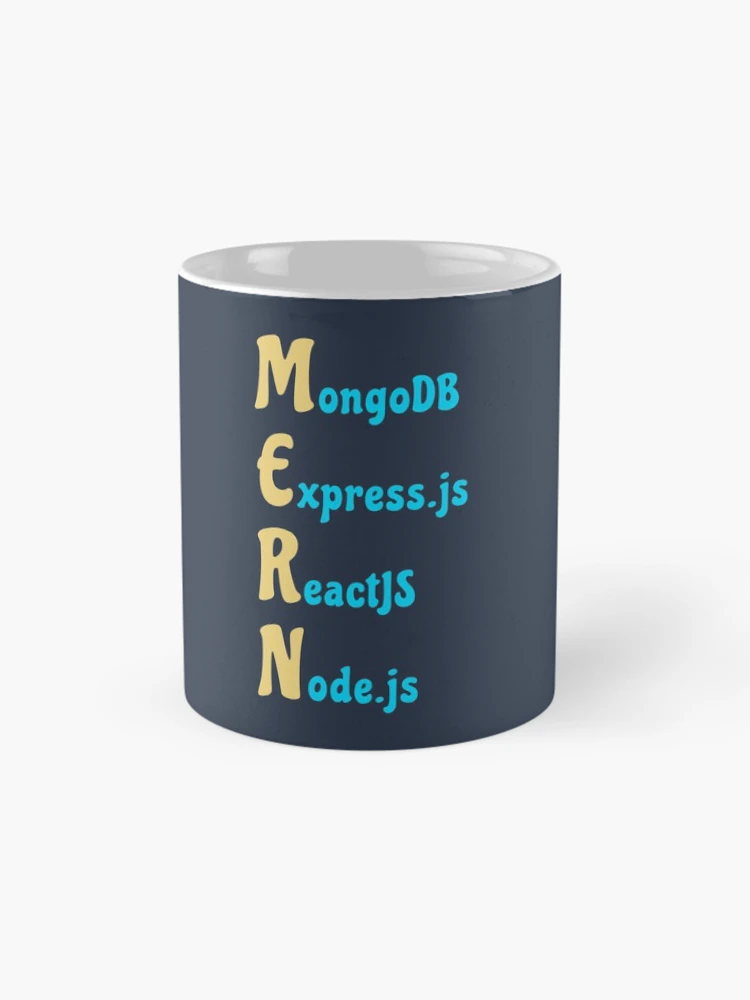 Thumbnail 4 of 6, Coffee Mug, MERN Stack - Tech Stack designed and sold by Mechashadow.