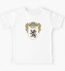 Hughes Coat of Arms/Family Crest Kids Tee