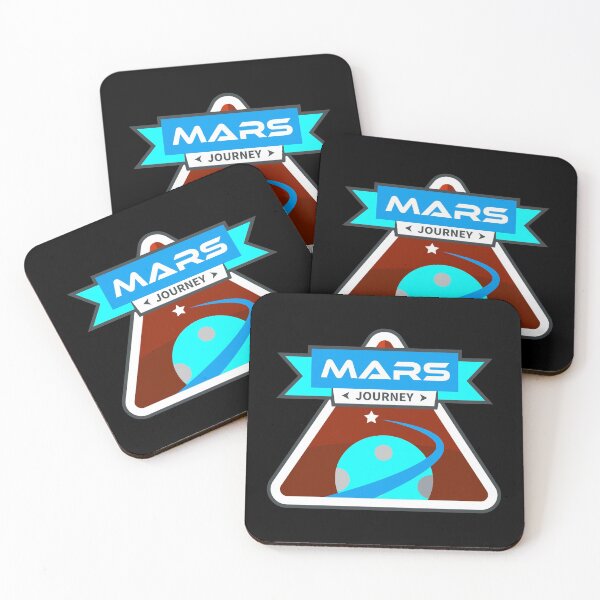Item preview, Mars Return Journey Sticker - Blue Red Brown designed and sold by NoMatterLab.