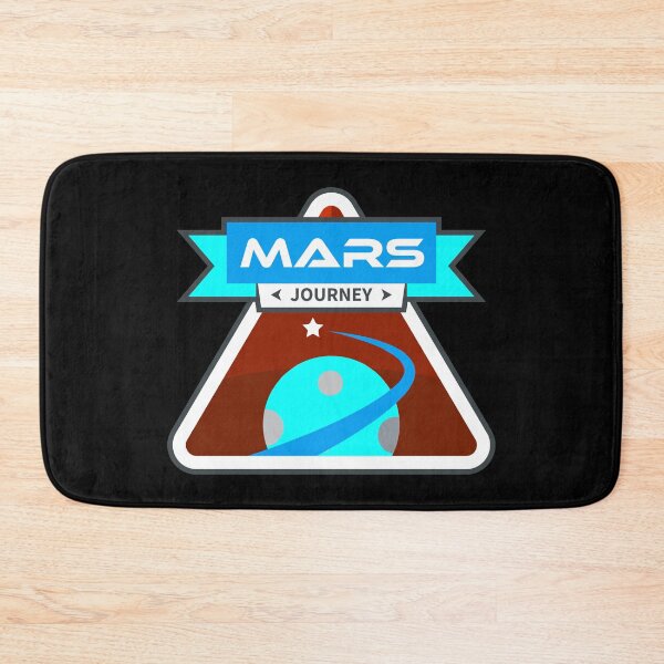 Item preview, Mars Return Journey Sticker - Blue Red Brown designed and sold by NoMatterLab.