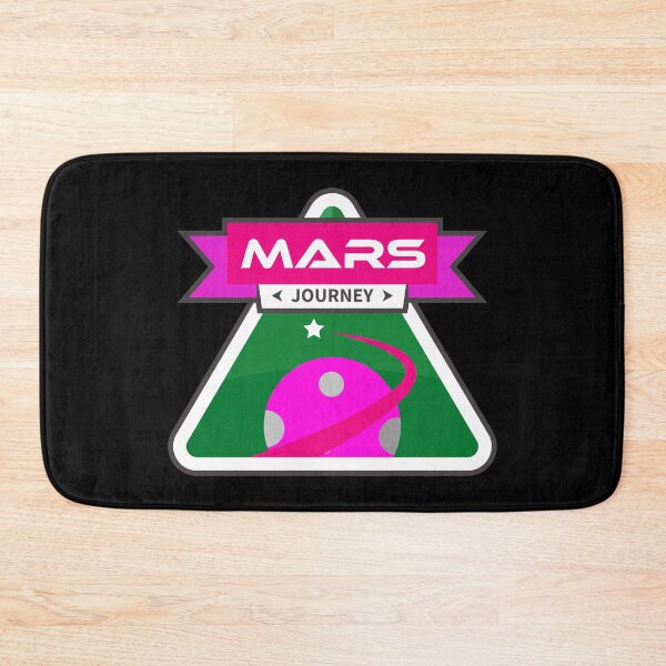 Item preview, Mars Return Journey Sticker - Pink Green designed and sold by NoMatterLab.