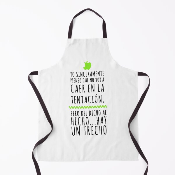 Item preview, "Yo sinceramente pienso que no voy a caer en la tentación, pero del dicho al hecho... hay un trecho".Isla tentaciones  designed and sold by Tropical Blood.
