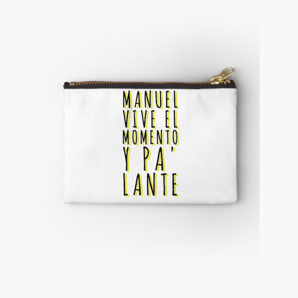 Item preview, "Como bien decía mi abuela, Manuel vive el momento y pa' lante"'.isla tentaciones  designed and sold by Tropical Blood.
