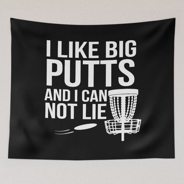 Item preview, I-Like-Big-Putts-DISC-Golf-Shirt-Funny-Frisbee designed and sold by ScottCole12.