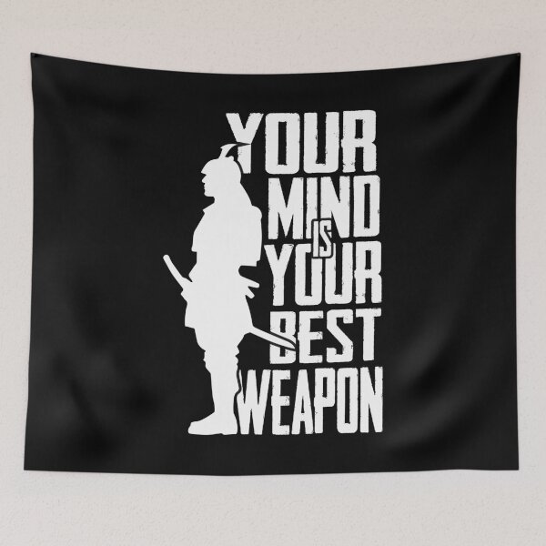 Item preview, Your mind is your best weapon - Motivational tees. designed and sold by PrintPress.