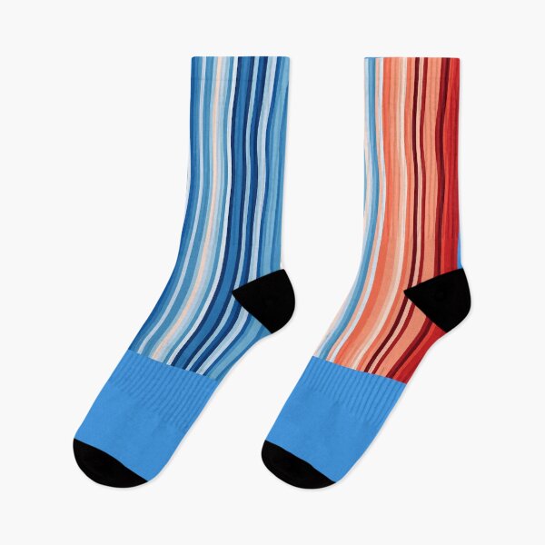 Item preview, Australia climate and global warming temperature stripes for Victoria designed and sold by takver.