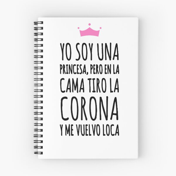 Item preview, Yo soy una princesa, pero en la cama tiro la corona y me vuelvo loca"- Andrea Isla tentaciones  designed and sold by Tropical Blood.