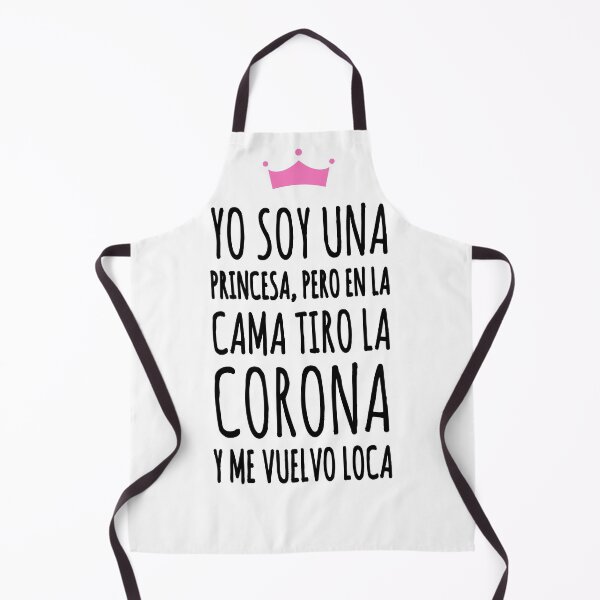 Item preview, Yo soy una princesa, pero en la cama tiro la corona y me vuelvo loca"- Andrea Isla tentaciones  designed and sold by Tropical Blood.