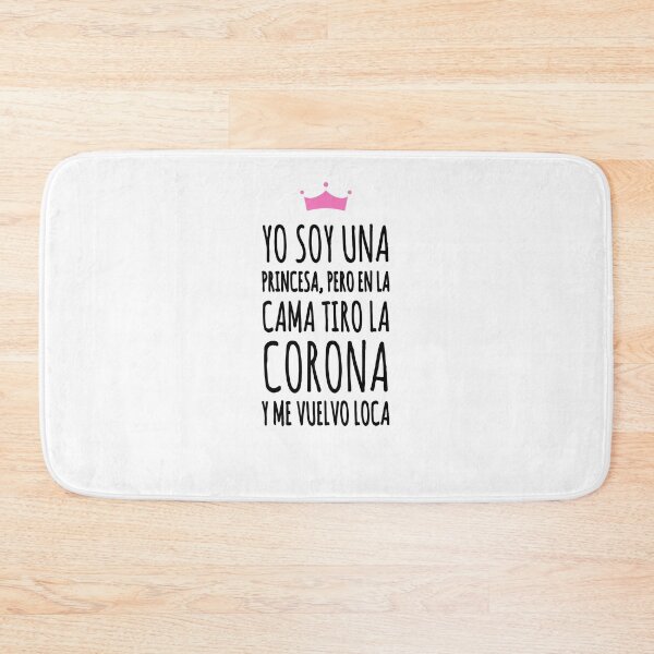 Item preview, Yo soy una princesa, pero en la cama tiro la corona y me vuelvo loca"- Andrea Isla tentaciones  designed and sold by Tropical Blood.