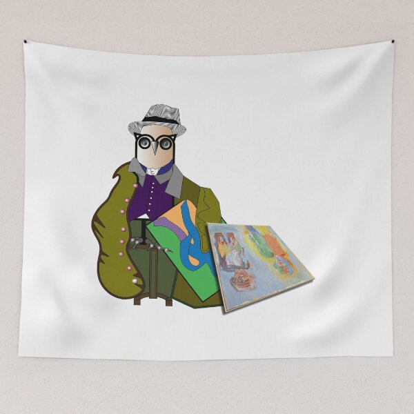 Item preview, Owl, painter (neo-expressionism) designed and sold by Paszkan.