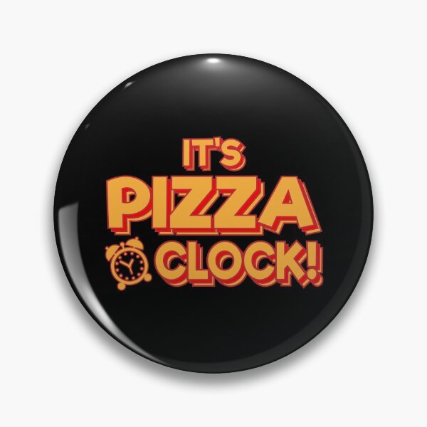 Item preview, It's Pizza o' Clock! designed and sold by ShaykhUmer.