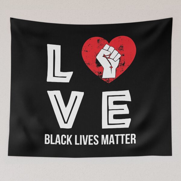 Item preview, Love Black lives matter - Anti-racist tees. designed and sold by PrintPress.