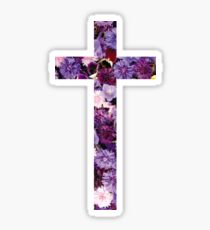 Christliches Kreuz Sticker