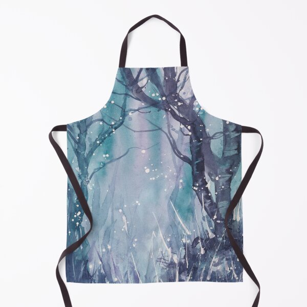 Item preview, Spotted Forest Watercolor Painting designed and sold by Karlena Lewin Studio.
