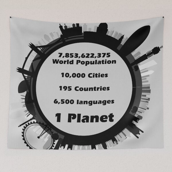 Item preview, One planet. designed and sold by angelisart.