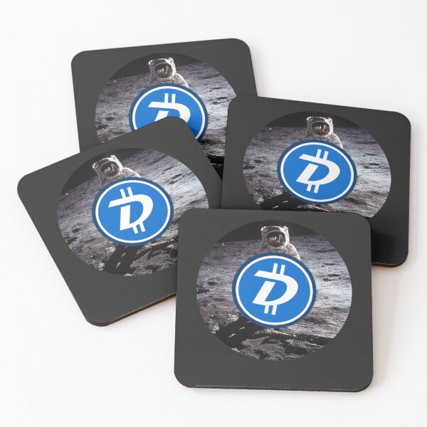 Item preview, Digibyte Moon Astronaut designed and sold by HiddenStar02.