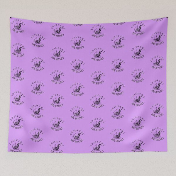Item preview, Chickens are Bitches -Crazy Rich Asians Design on Purple - Bok Bok Bitch! designed and sold by katiekendall.