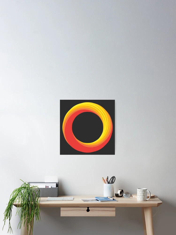 Thumbnail 2 of 3, Poster, FIRE RING designed and sold by azified.