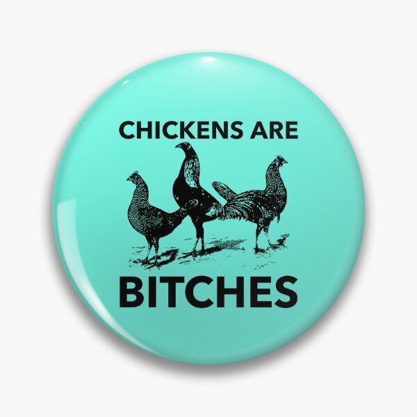 Item preview,  Chickens are Bitches -Crazy Rich Asians Design on Aqua - Bok Bok Bitch! designed and sold by katiekendall.