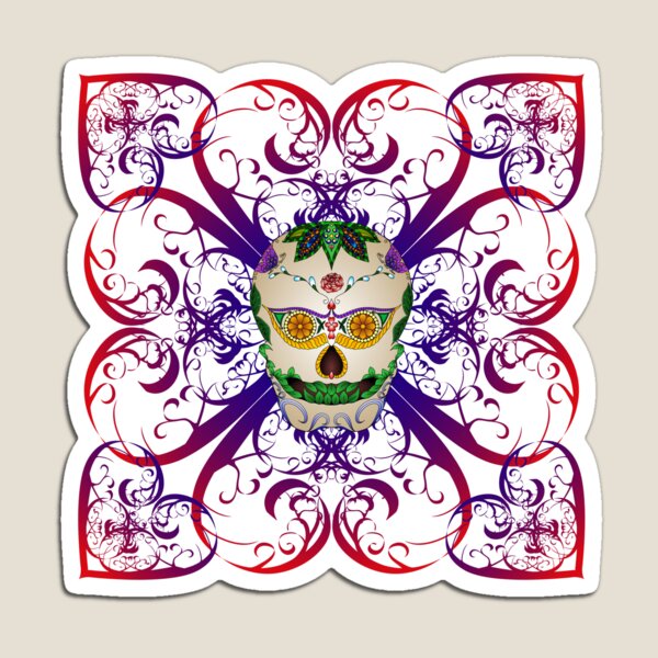 Sugar Skull Magnet
