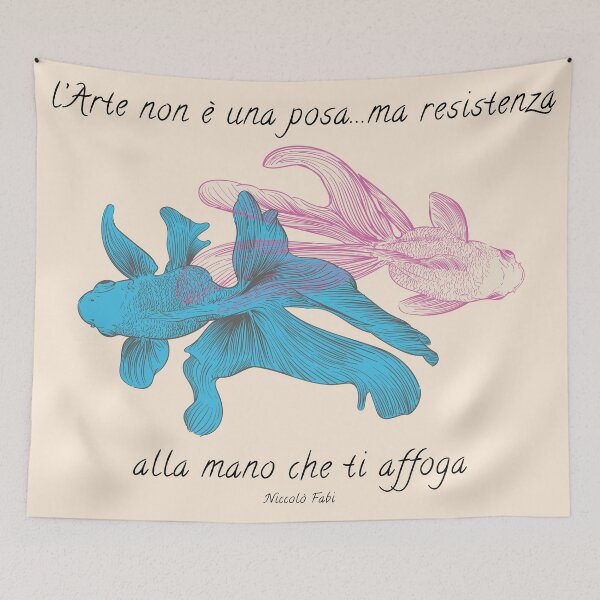 Item preview, Niccolò Fabi - L'arte non è una posa ma resistenza alla mano che ti affoga designed and sold by mrchianda.