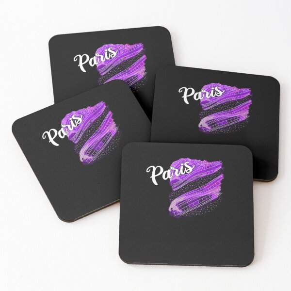 Item preview, Paris Lettering Abstract Art designed and sold by AOCreativeProd.