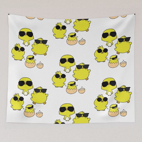 Item preview, Pollito con gafas de sol, pollito lindo, pollito divertido, huevo de Pascua designed and sold by Ta ~ won.