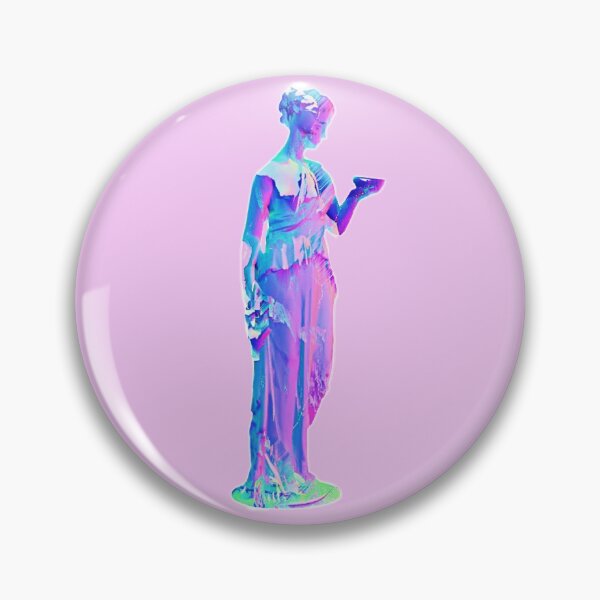Item preview, Pink purple blue statue vaporwave render designed and sold by Vaporwave96kid.