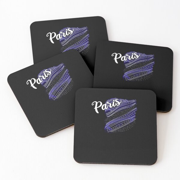 Item preview, Paris Lettering Abstract Art designed and sold by AOCreativeProd.