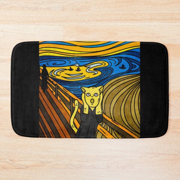Item preview, the scream painting cat designed and sold by Ssilky.