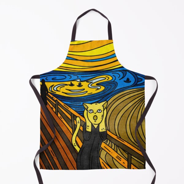 Item preview, the scream painting cat designed and sold by Ssilky.