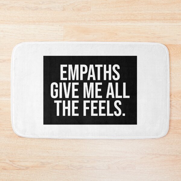 Item preview, Empaths Give Me All The Feels Quote designed and sold by Sour Soul.