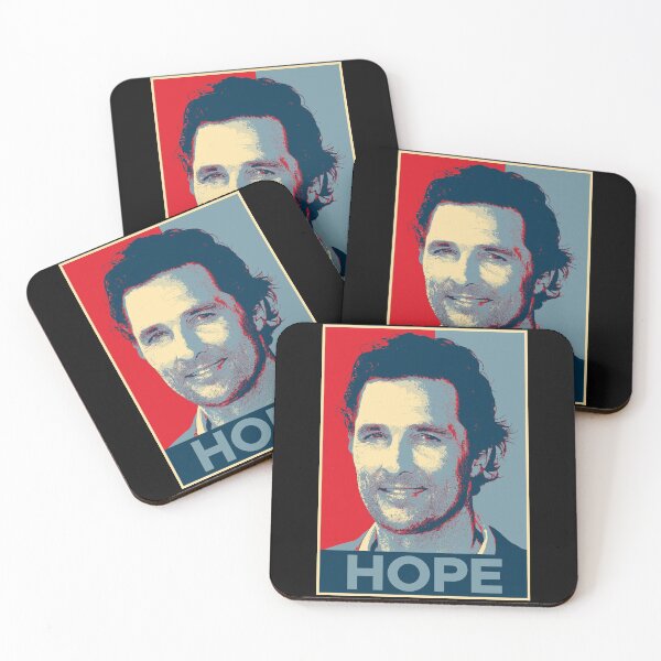 Item preview, Matthew McConaughey Hope designed and sold by sandraking0908.