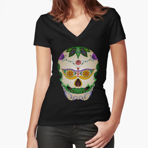 Fitted V-Neck T-Shirt