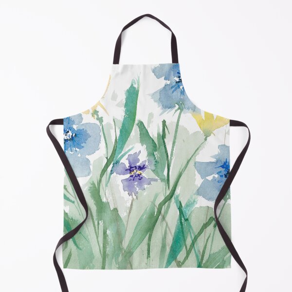 Item preview, Watercolor Field Flowers Painting designed and sold by Karlena Lewin Studio.