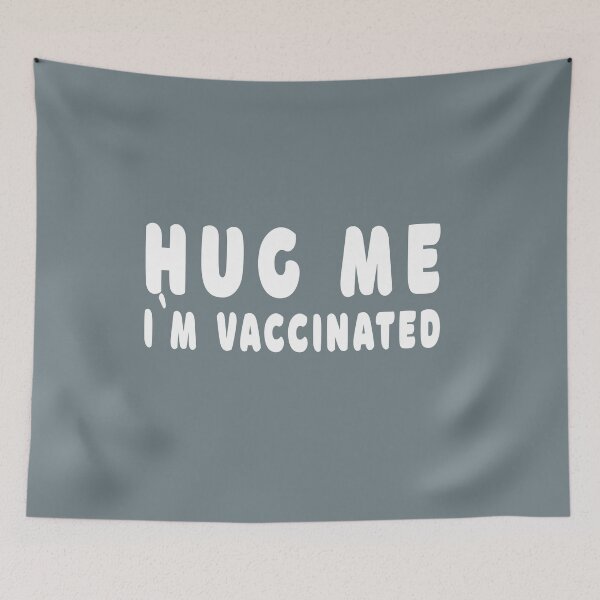 Item preview, hug me i'm vaccinated designed and sold by Mekoooo.