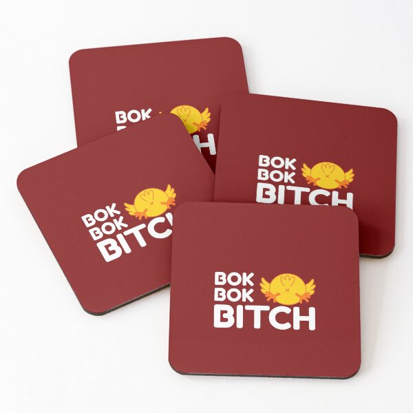 Item preview, Bok Bok Bitch -Crazy Rich Asians Design in White- because Chickens are Bitches! designed and sold by katiekendall.