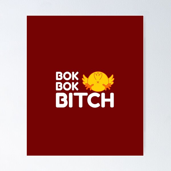 Item preview, Bok Bok Bitch -Crazy Rich Asians Design in White- because Chickens are Bitches! designed and sold by katiekendall.