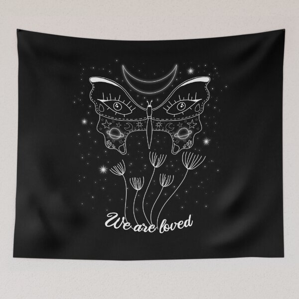 Item preview, Butterfly Galaxy We Are Loved designed and sold by AOCreativeProd.