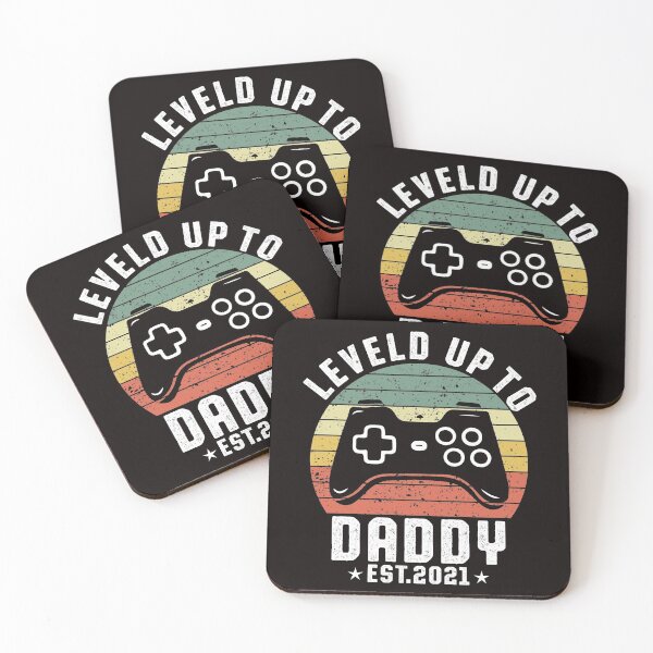 Item preview, Leveled Up To Daddy Est 2020 Vintage designed and sold by Majesticoo.