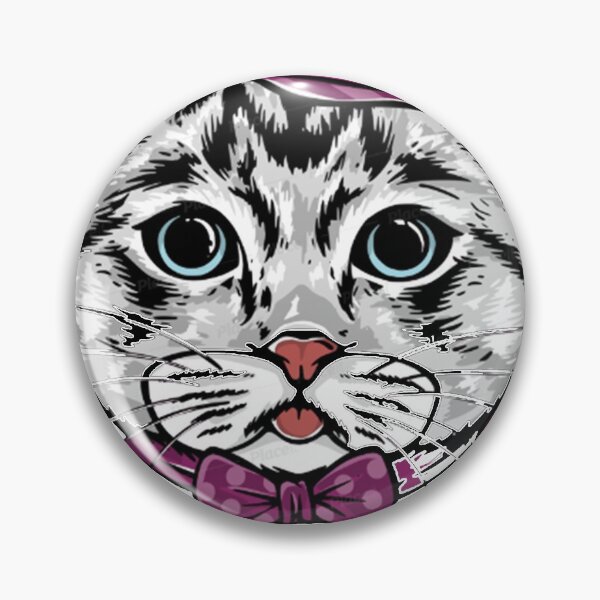 Item preview, cat partner wearing british hat designed and sold by Ssilky.