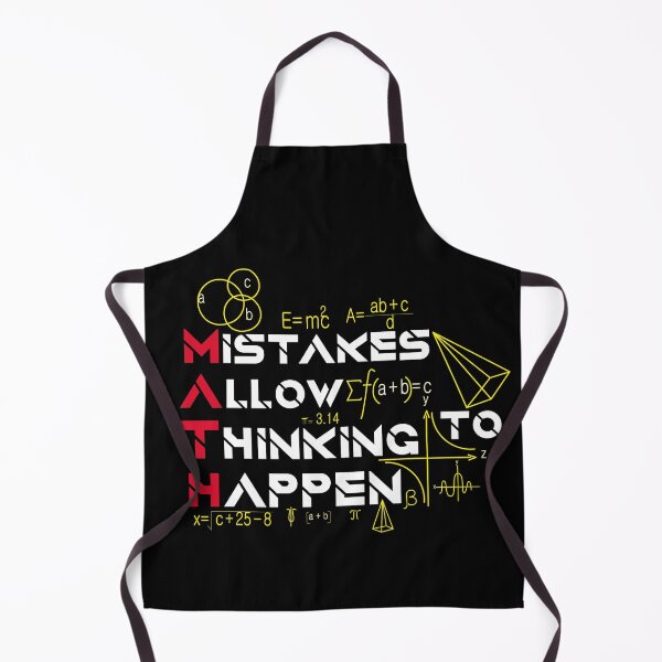 Item preview, Mistakes Allow Thinking To Happen Math designed and sold by DesignerKha.